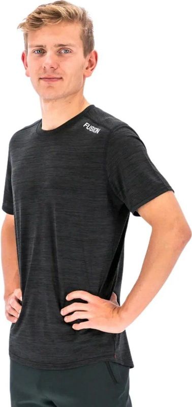 Fusion C3 Hardloopshirt Heren Zwart
