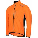 Fusion S1 Run Jack Heren Oranje Hardloopjas Waterafstotend