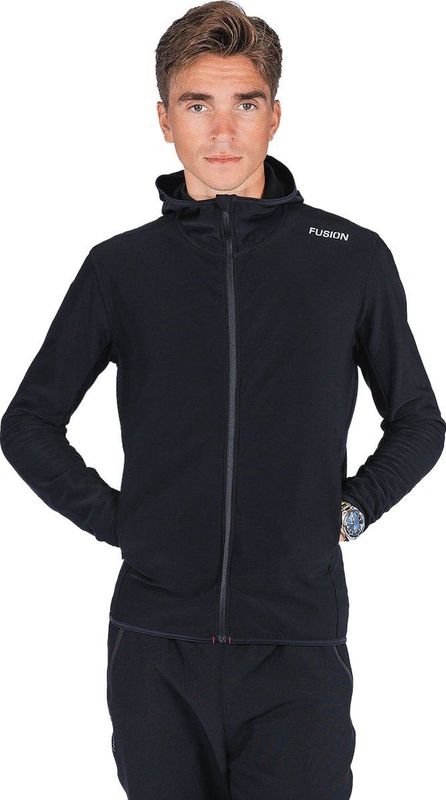 Fusion C3+ ReCharge Hoodie Heren ZwartSize : S