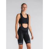 Fusion - Tempo Bib - Fietsbroek - Dames - Zwart - Polyester