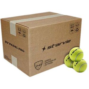 Star Vie Padel Master Padel Balls Box 24 x 3 Balls