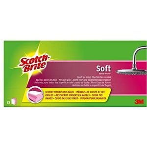Scotch-Brite® Soft Nailsaver schuurspons, 1 stuk/pak