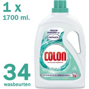 1 x Colon Nenuco Wasmiddel - 1700 ml. - 34 wasbeurten