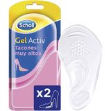 Scholl - Gelactiv Very High Heels Inlegzolen - Zwart - GelActiv® Technologie