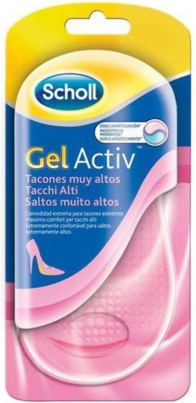 Scholl - Gelactiv Very High Heels Inlegzolen - Zwart - GelActiv® Technologie