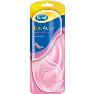 Scholl - Gel Activ - Inlegzolen - Voor Open Schoenen - 1 Paar