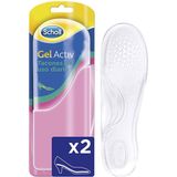 Scholl - Gel Activ - Inlegzolen - Transparant - 1 Paar