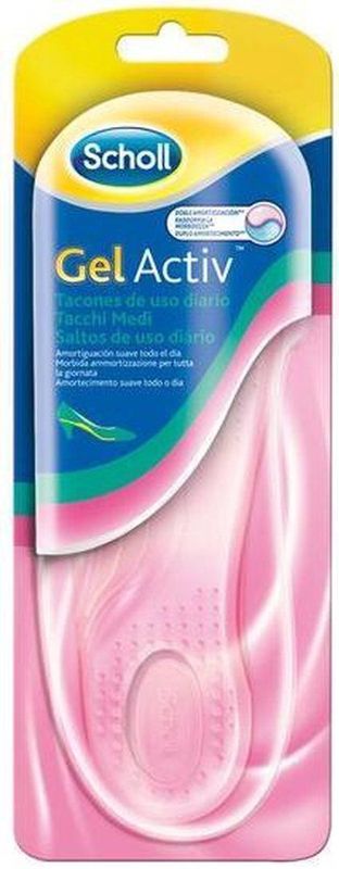Scholl - Gel Activ - Inlegzolen - Transparant - 1 Paar