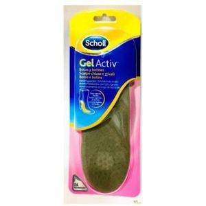 Scholl - Gel Activ - Inlegzolen - Voor Laarzen en Enkellaarsjes - Comfortabel