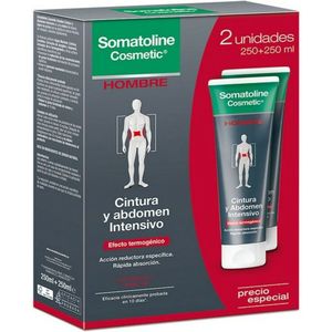 SOMATOLINE - Cosmetic Men - Intensive Buik en Taille Reducer Set - 2x250ml
