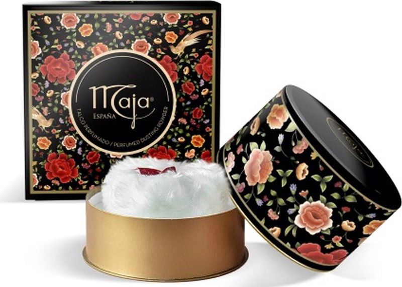 Maja by Myrurgia 157 ml - Dusting Powder/Talc with Puff