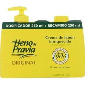 Heno de Pravia Handzeep - Pompje + navulling 2 x 250 ml