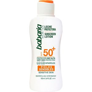 Babaria - Sun Sensitive - Zonnebrandmelk - SPF 50+ - 100 ml