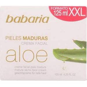 Babaria - Aloe Vera - Gezichtscrème - 125 ml - Voor Rijpe Huid
