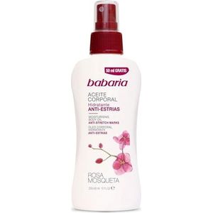babaria Rosa Mosqueta antirimpel lichaamsolie spray 300 ml