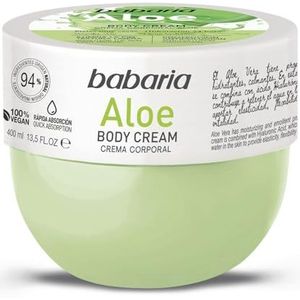 Babaria - Aloe Vera - Body Cream - 400 ml - Vegan