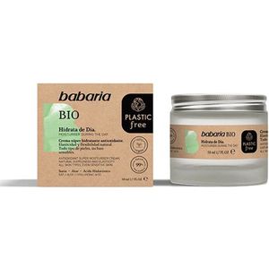 Babaria - Bio Dagcrème - Hydraterend - 50 ml - Zwart