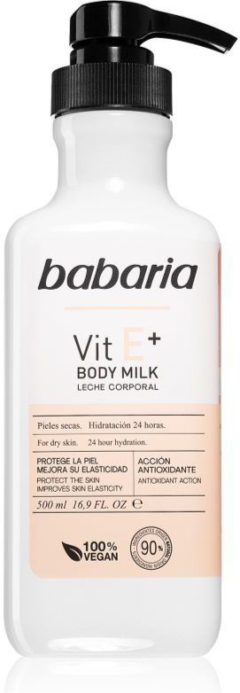 Babaria Vitamin E Hydraterende Bodylotion voor Droge Huid 500 ml