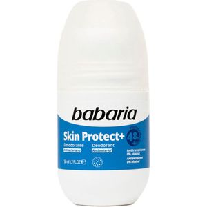 Babaria - Skin Protect+ - Deodorant Roller - 50 ml - Antibacteriële Ingrediënten