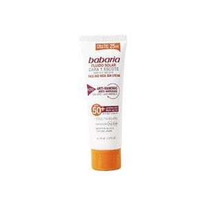 Gezichtszonnecrème SOLAR ADN SENSITIVE Babaria Spf 50 (75 ml) (Uniseks) (75 ml)