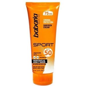 Babaria - Lotion voor Sporters - Zonnebrand - Spf 50 - 75 ml