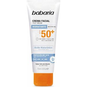 Babaria - Sun Face - Zonnebrandcreme - SPF 50+ - 75 ml