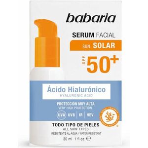 Babaria - Sun Face - Hydraterende Serum - Hoge UV Bescherming - SPF 50+ - 30 ml