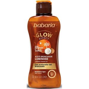Babaria - Glow Effect Monoi Tahiti - Verhelderende Olie - 100 ml - Zonnebrand