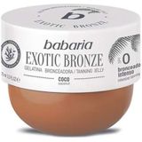 Babaria Exotic Brons, Coconut bruiningsgelatine, voedt en hydrateert, waterdicht, 100% veganistisch, 75 ml