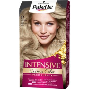 Schwarzkopf - Palette Intensive - Haarkleuring - Light Asblond N 8,1