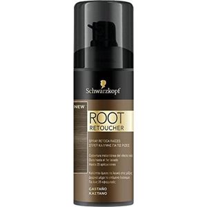 Syoss - Root Retoucher - Haarlak - Kastanjebruin - 120 ml