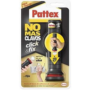 Secondenlijm Pattex click & fix 30 g Wit Pasta