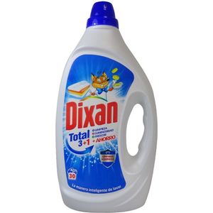 Dixan - Total - Effective Cleaning Action - Vloeibaar Wasmiddel - 1,5L - 30 Wasbeurten