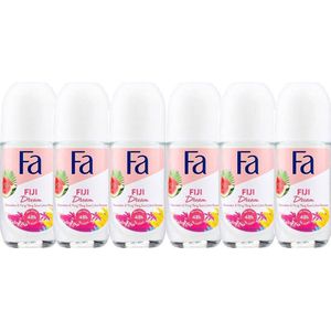 Fa - Deo Roll-on - Fiji Dream - Reisformaat - 6-pack