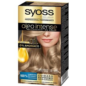 Syoss Oleo Intense Met Dubbelwerkende Olietechnologie - 8-05 Rubio Beige