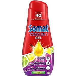 Somat - Handafwasmiddel - Citroen - 720 ml - Alles-in-één - 40 Wasbeurten