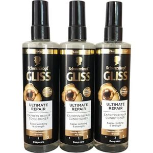 Gliss Express Ultimate Repair Spray conditioner, 200 ml, voor zwaar beschadigd haar