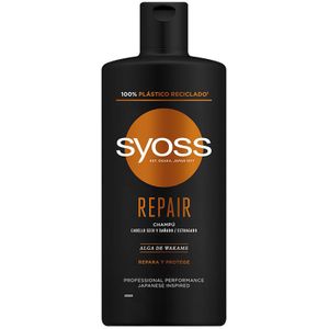 Syoss Shampoo voor droog en beschadigd haar, 6 stuks, 440 ml (2.640 ml) – herstelt en beschermt het haar, zoals fris uit de kapper