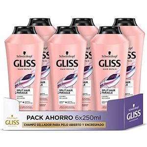 Gliss Kur - Shampoo - Split Hair Miracle - 370ml x 6