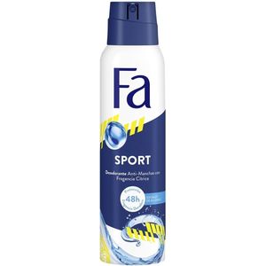 Fa - Deodorant Spray - Sport - Citroen - 150 ml