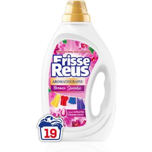 Frisse Reus Gel Orchidee - Vloeibaar Wasmiddel - Gekleurde Was - Voordeelverpakking - 6 x 19 Wasbeurten