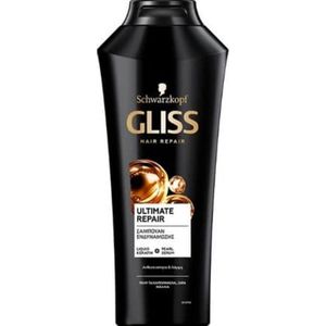 Gliss - Ultimate Repair - Shampoo - 12 x 400 ml - Voordeelverpakking