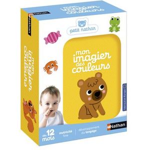 Nathan - Mijn kleurenboek – ontdekking van kleuren – educatief spel – ontwikkeling van de taal – gemakkelijk te vangen – voor baby's vanaf 12 maanden (mogelijk niet beschikbaar in het Nederlands)
