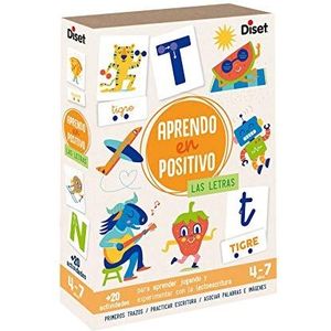 Diset I Learn In Positive: The Letters Board Game Veelkleurig 3-6 Years