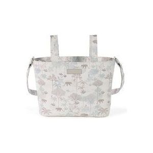 Pasito a pasito. Serengueti Crossbody-tas voor kinderwagen, praktisch, elegant, van kunstleer, beige