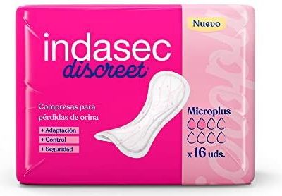 Indasec Dermoseda Compresses Incontinence Micro Plus 16 Units