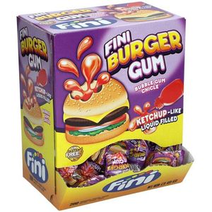 Fini - Burger Bubble Gum - 200 stuks