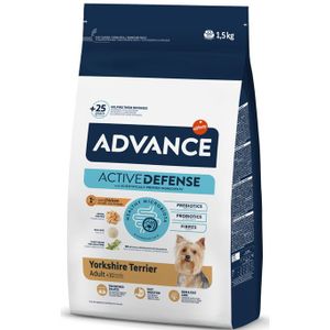 3x 1,5kg Advance Yorkshire Terrier Adult Hondenvoer droog
