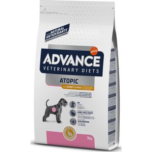 Advance Veterinary Diets Atopic Konijn & Erwten Hondenvoer - 3 kg