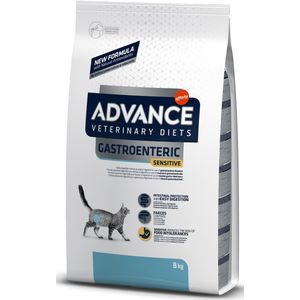 Advance Veterinary Diets Gastroenteric Sensitive Droogvoer voor katten met gastro-intestinale aandoeningen, 8 kg